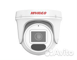 IP видеокамера 4 Мп, купольная, аудио, POE