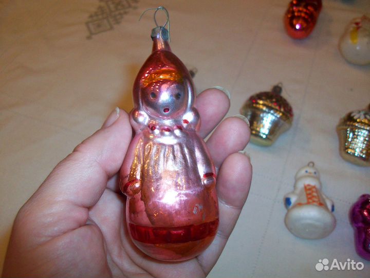 Ёлочные игрушки СССР от