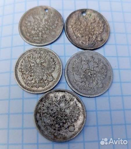 9 серебряных монет Империи