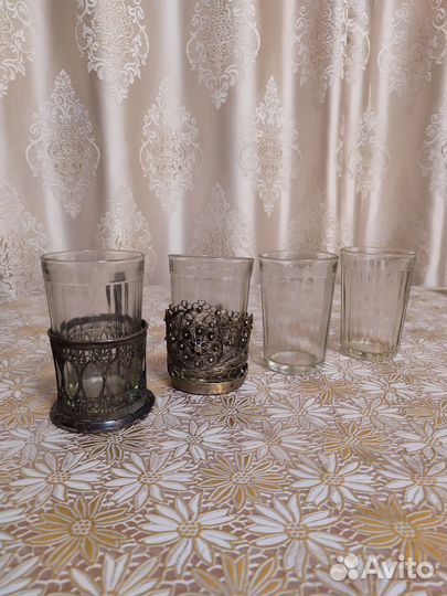 Стаканы граненые СССР