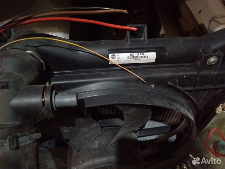 Кассета радиаторов Фольксваген