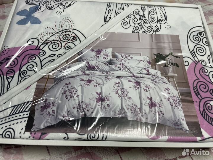 Белье постельное евро