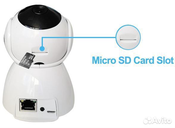 Камера наблюдения V-380 WI-FI 1080P(видеоняня)