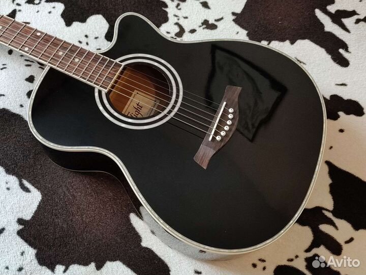Flight F-230C bk акустическая гитара
