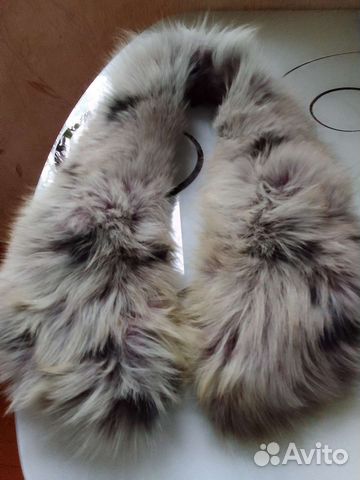 Меховой воротник песец