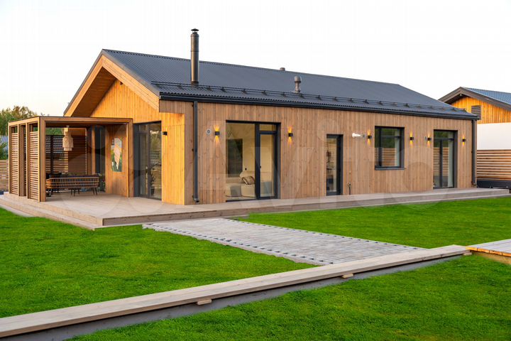 Дом 100 м² на участке 10 сот.