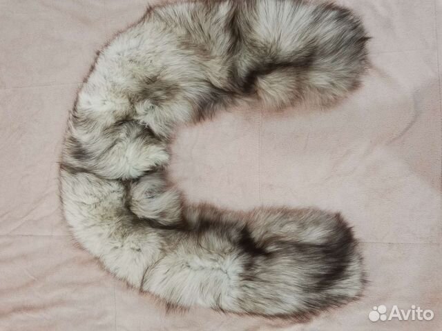 Меховой воротник песец