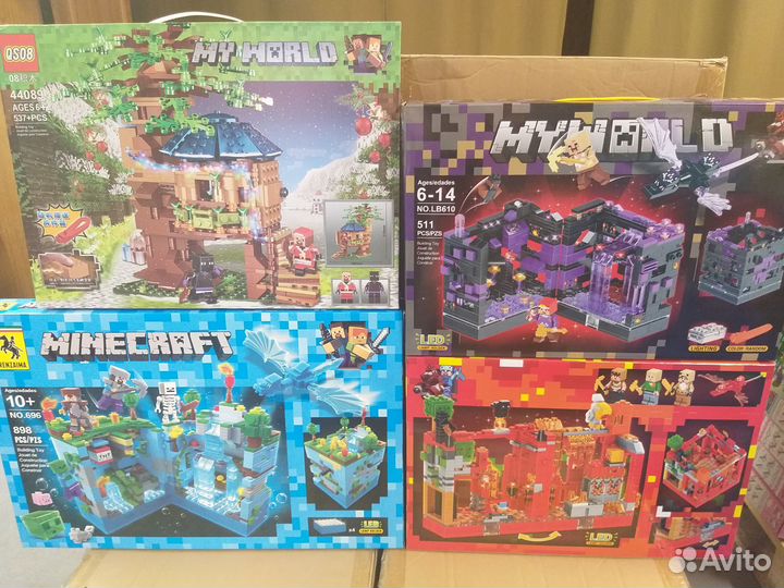 Конструктор Minecraft, новый