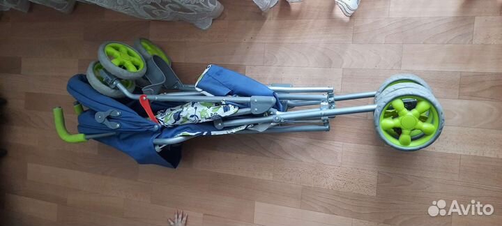 Прогулочная коляска трость бу