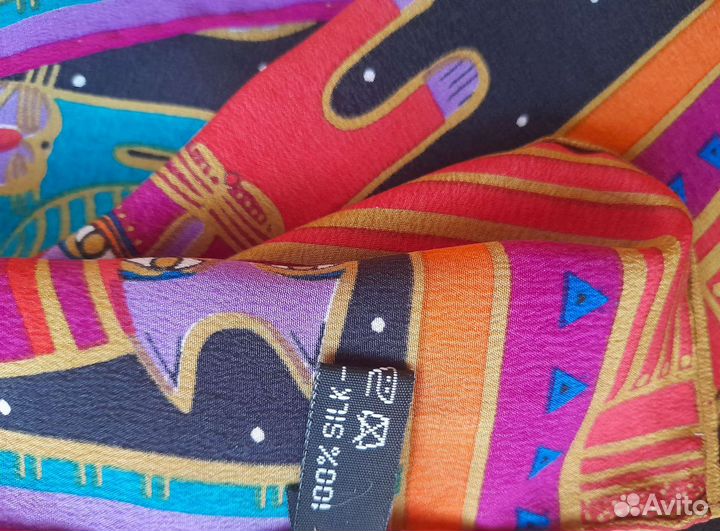 Платки шелк, кашне шерсть