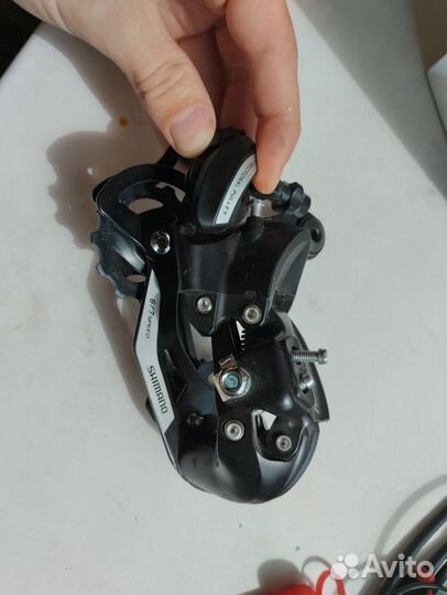 Переключатель задний shimano tourney TY500