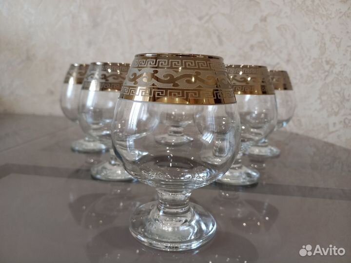 Бокалы для бренди, Гусь-Хрустальный, объем 250 мл