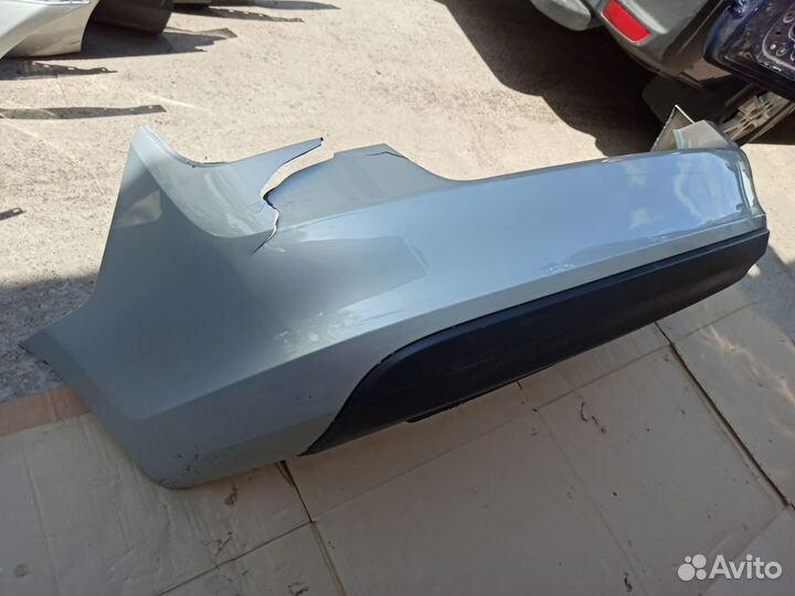 Бампер задний Шкода Рапид