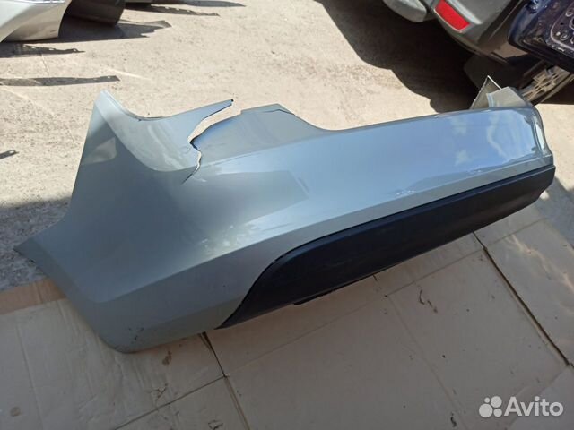 Бампер задний Шкода Рапид