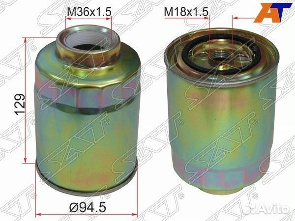 Фильтр топливный mazda mazda6