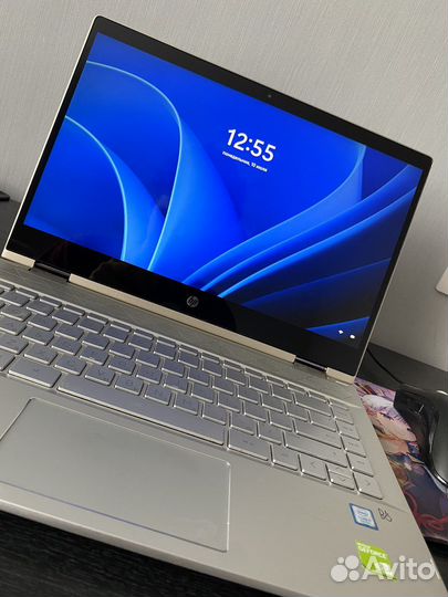 Ноутбук hp i7,MX130,12GB