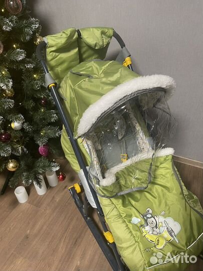 Санки коляска