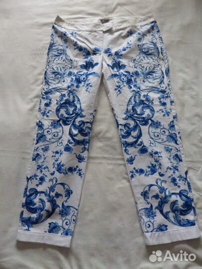 Бриджи капри брюки джинсы Zara Studio M S L нов