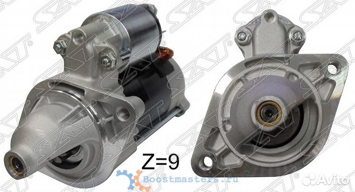 Стартер toyota mark/chaser/cresta/altezza 1GFE 12В 1кВт (восстановленный) SAT ST-28100-70300