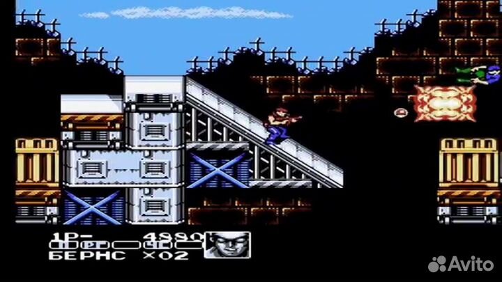 Игра Contra Force для Dendy