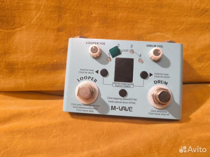 M-vave lost tempo v2 Drum & Looper Mini
