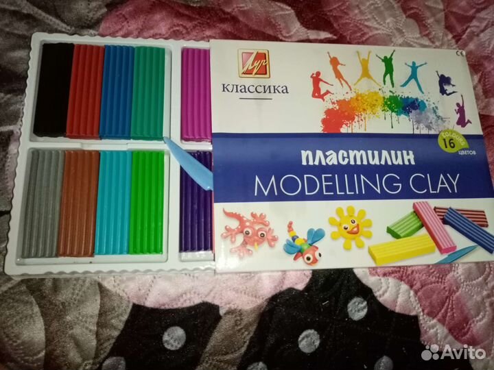 Пластилин новый