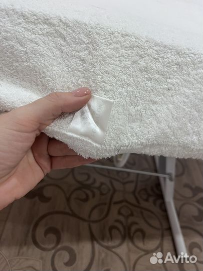 Махровый чехол на кушетку