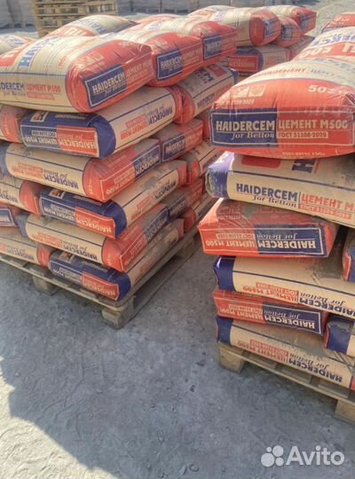 Портландцемент HaiderCem М 500 Д0 / мешок 50 кг