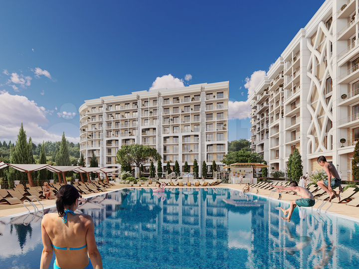 Апартаменты-студия, 86,3 м², 2/8 эт.