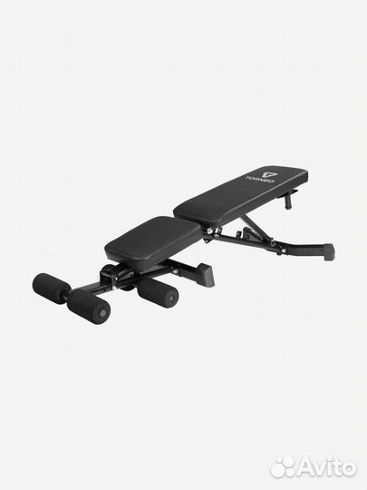 Скамья для пресса складная с эспандерным блоком