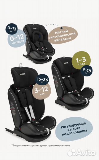 Автомобильное кресло новое