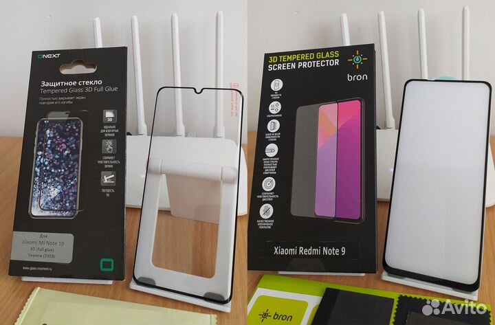 Защитные стекла Xiaomi, Honor, Samsung, Realme