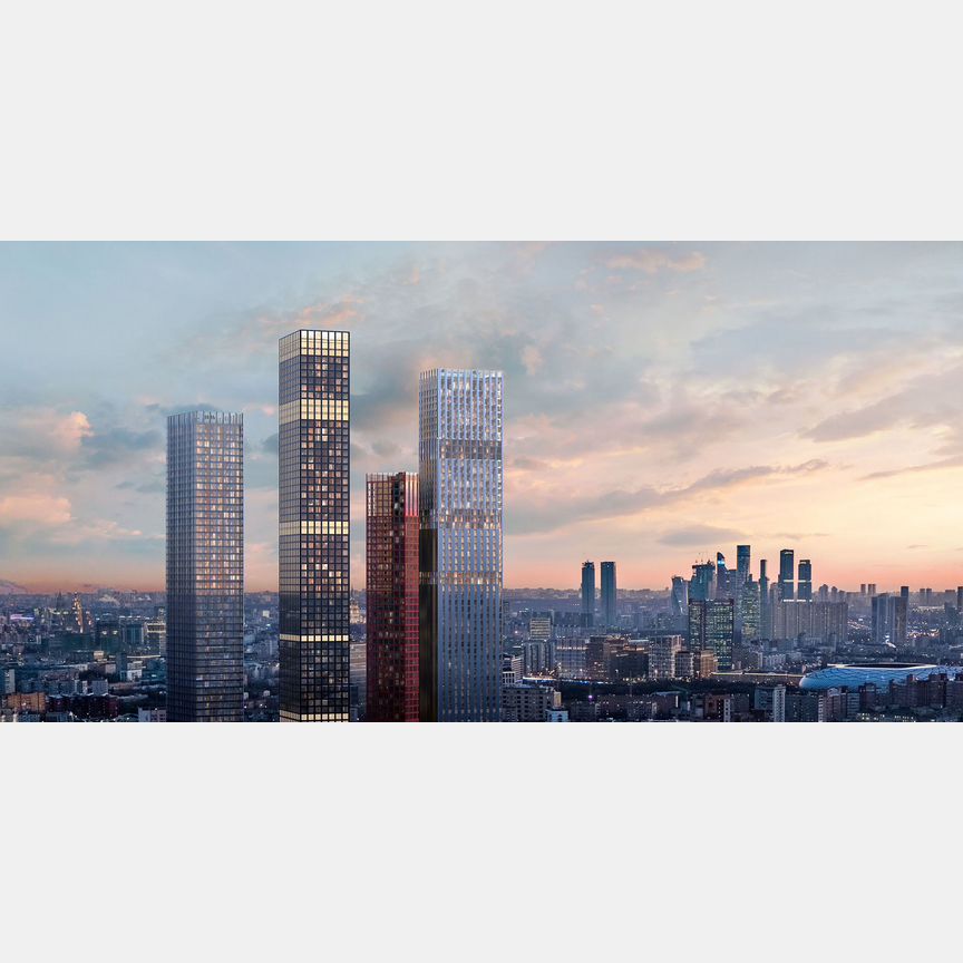 3-к. квартира, 90,6 м², 8/49 эт.