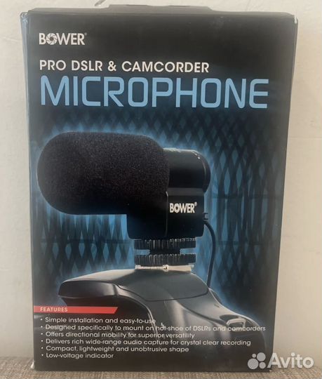 Bower Pro dslr микрофон