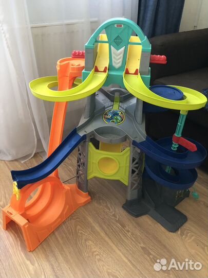 Трек горка автотрек fisher price