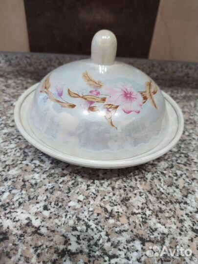 Масленка фарфор