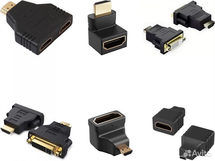 Адаптер Переходник Кабель Разветвитель hdmi оптом