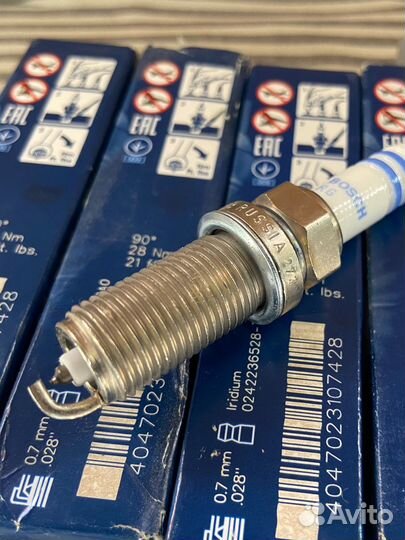 Свечи зажигания иридиевые bosch subaru