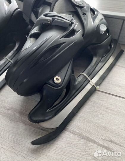 Коньки подростковые раздвижные 39-42р