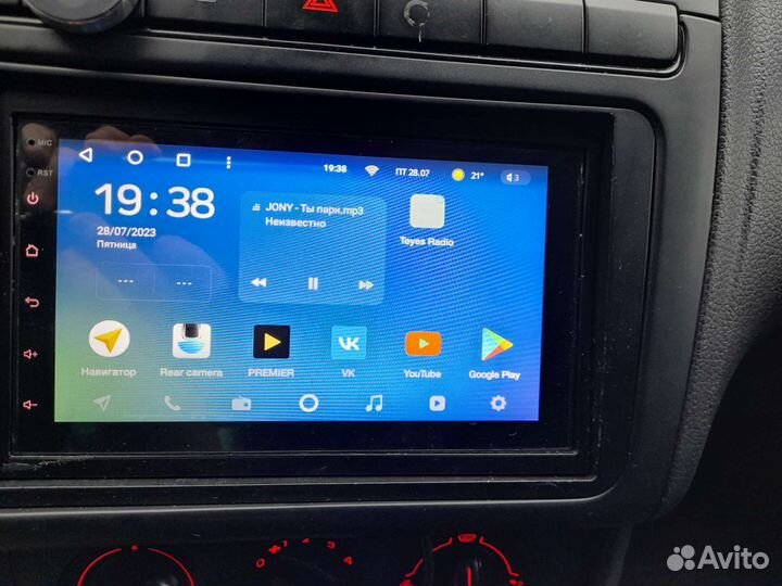 Магнитола teyes cc2 plus