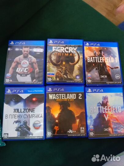 Sony playstation 4 диски