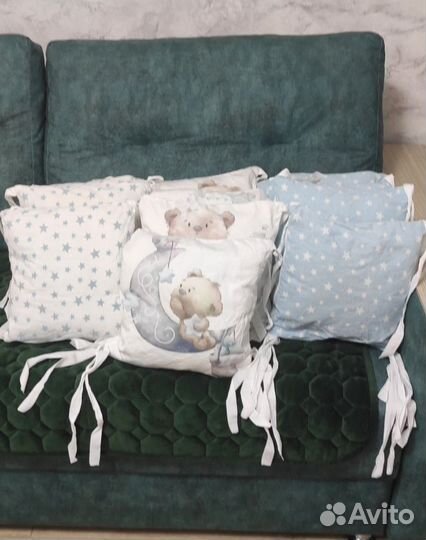 Бортики в детскую кроватку