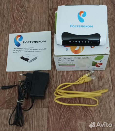 Wifi роутер ростелеком+интерактивная приставка