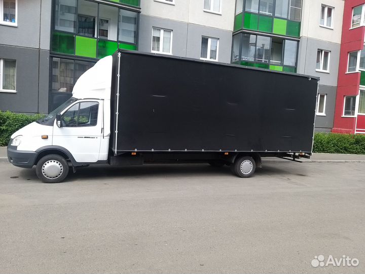 Грузоперевозки газель 6 метров тент