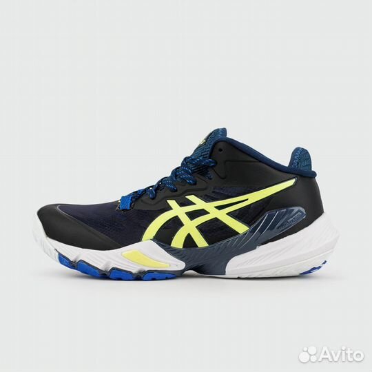 Кроссовки Asics metarise Black White Yellow