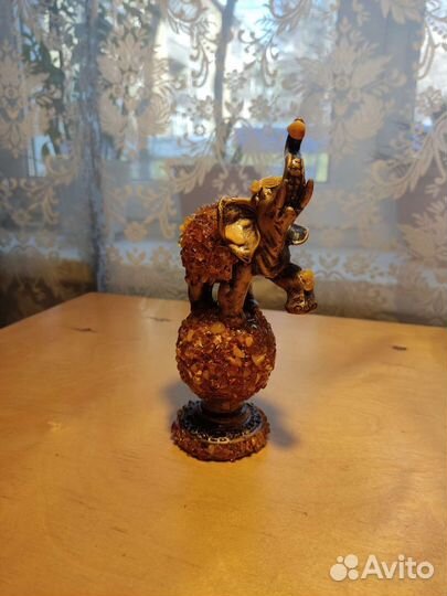 Статуэтка слона, материал полистоун