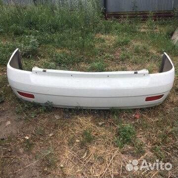 Бампер задний Приора 2 универсал 240 Белое облако