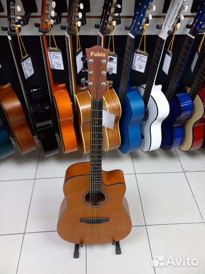 Акустическая гитара Fabio Новая