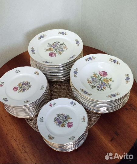 Набор тарелок Чехословакия СССР