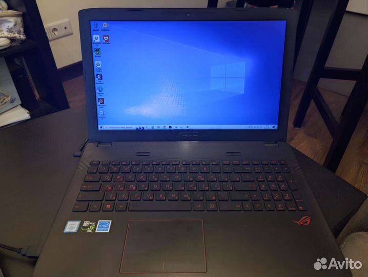Ноутбук asus ROG Gl752VW gtx 960m core i7